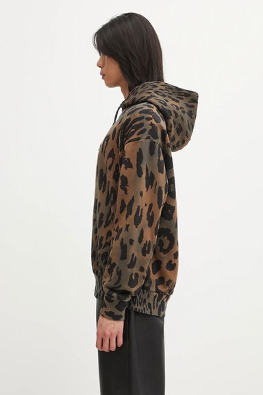 Cotton Leopard Hoodie, 1