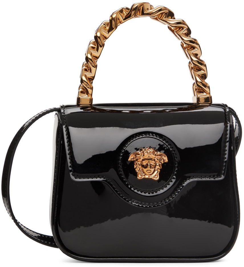 Чанта през рамо Versace Mini 'La Medusa' Bag Черно | 1003016_1A02212_1B00V, 0