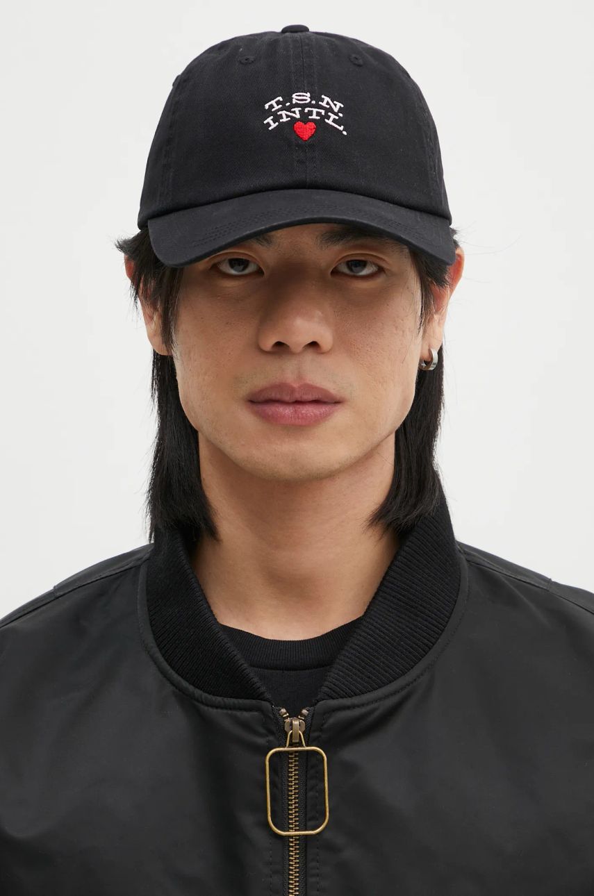 Яке бомбър thisisneverthat thisisneverthat Heart Baseball Cap Черно | TN243WHWBC08, 0