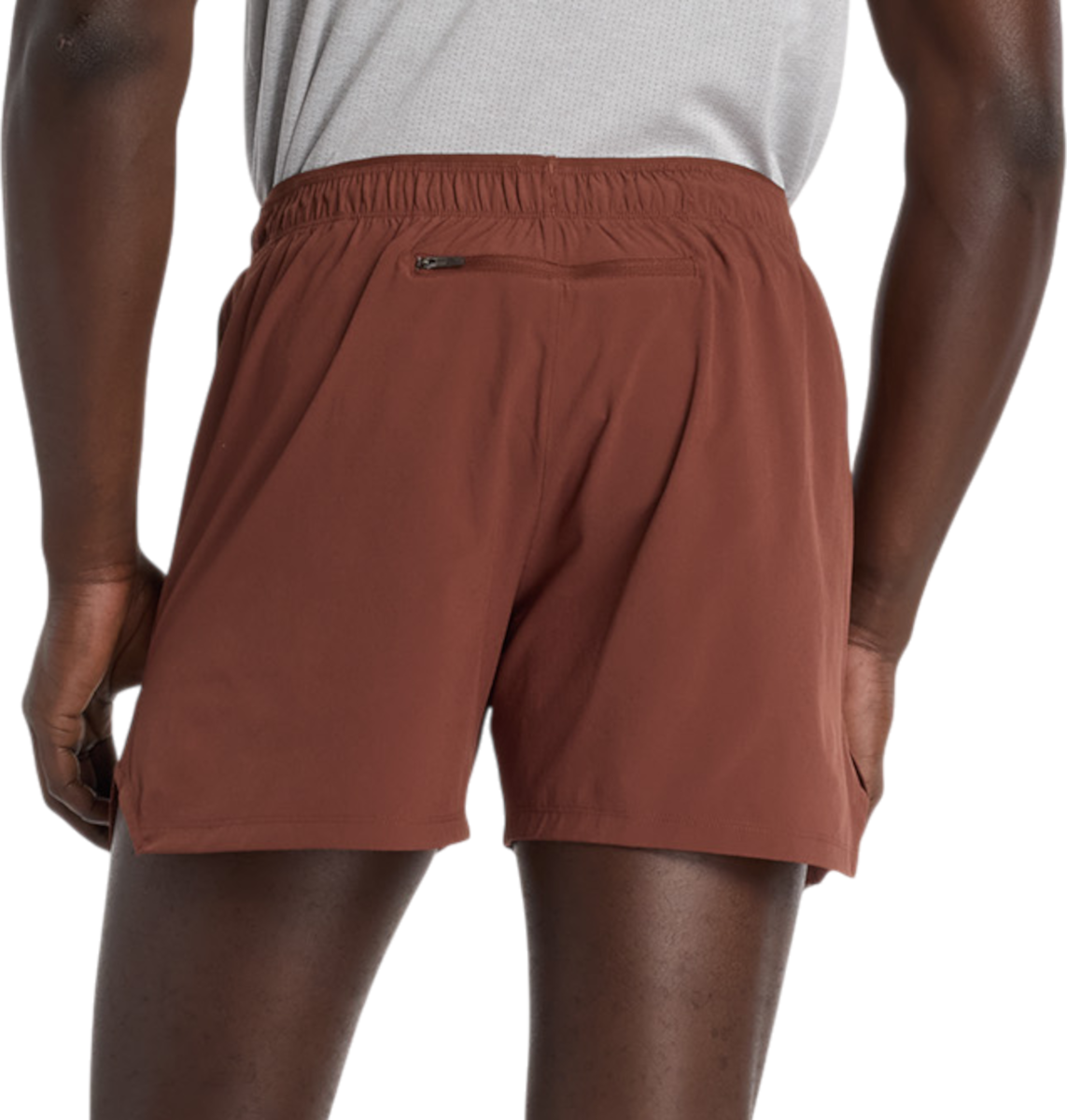 Къси панталони New Balance RC Running Shorts 5-inch Inseam Кафяво | ms41286-rok, 1
