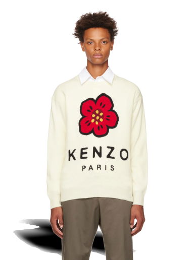 Пуловер KENZO Paris Boke Flower Бяло | FC65PU3453LD