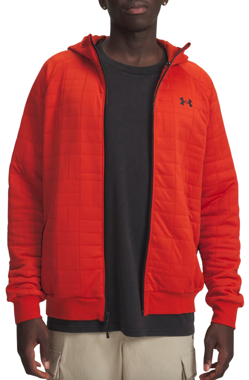 Яке Under Armour Unstoppable Quilted Hooded Full-Zip Jacket Червено | 6003869-842, 0