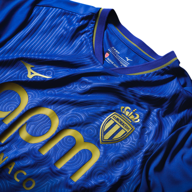 Фланелка Mizuno Mizuno AS Monaco Away Jersey Синьо | p2gacx77-12, 2