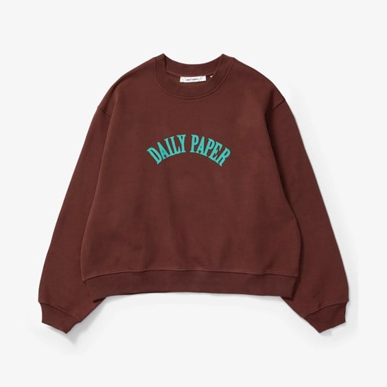 Суитчър DAILY PAPER Hoku Sweater Бургунди | 2223021, 0