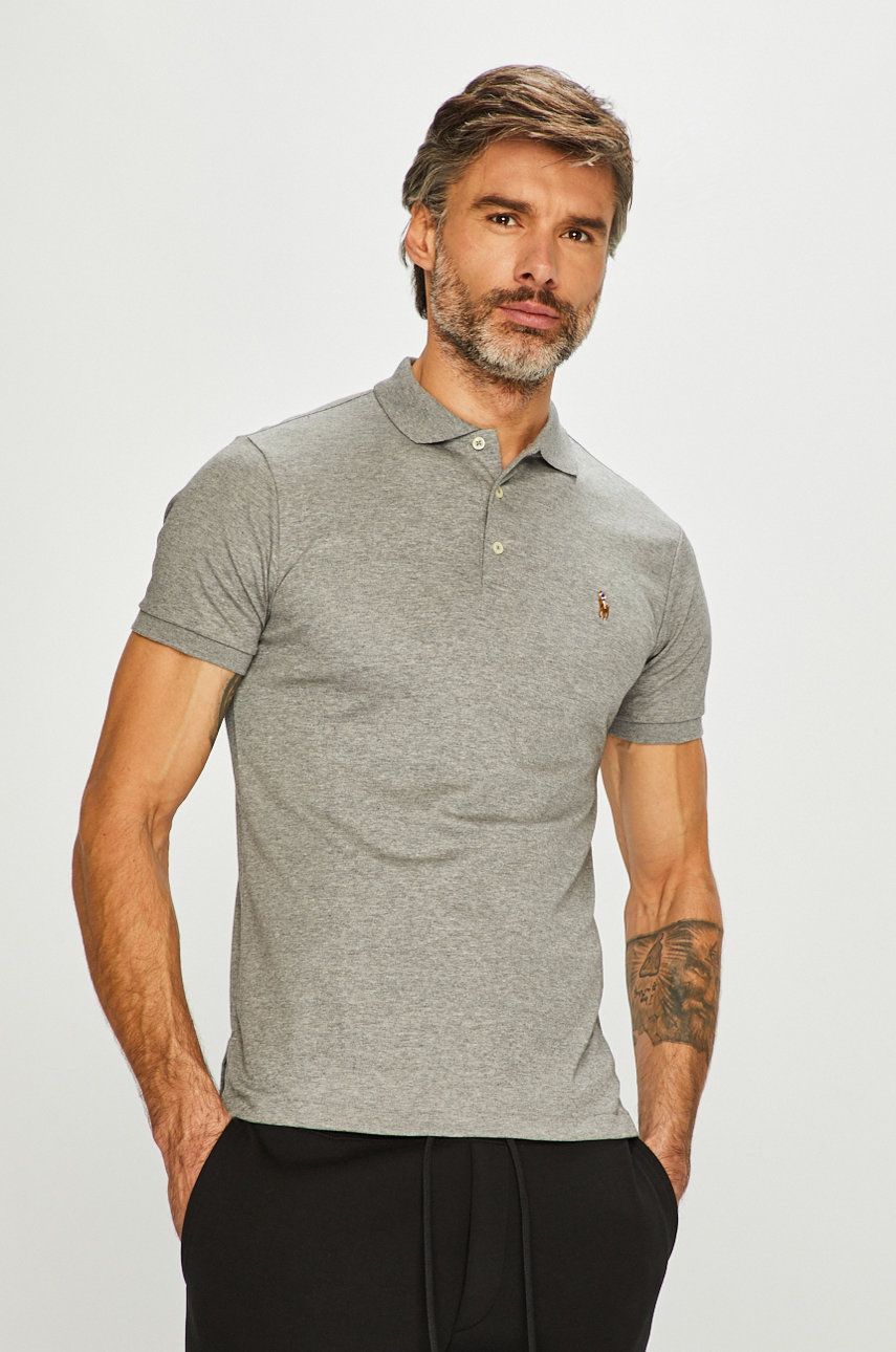 Поло тениска Polo by Ralph Lauren Polo Shirt Сиво | 710685514005, 0