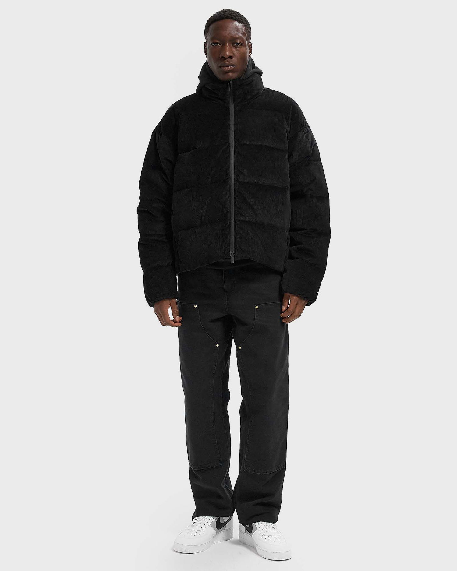 Пухо яке Jordan Corduroy Down Puffer Jacket Черно | HV0536-010, 1