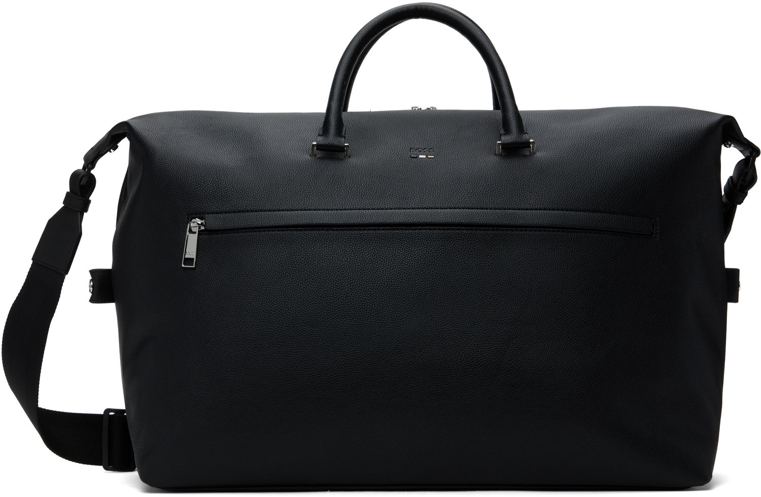 Чанта за пътуване BOSS BOSS Embossed-Logo Duffle Bag Черно | 50548041, 0