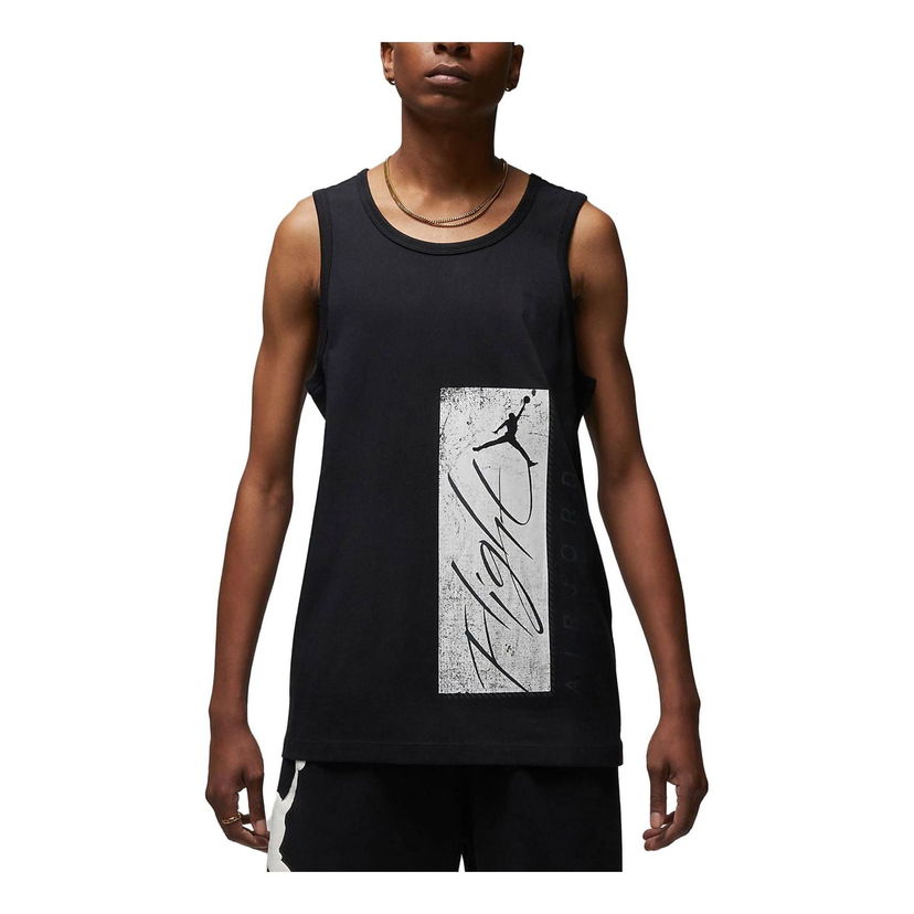 Потник Jordan Essentials Graphic Tank Черно | FJ2084-010