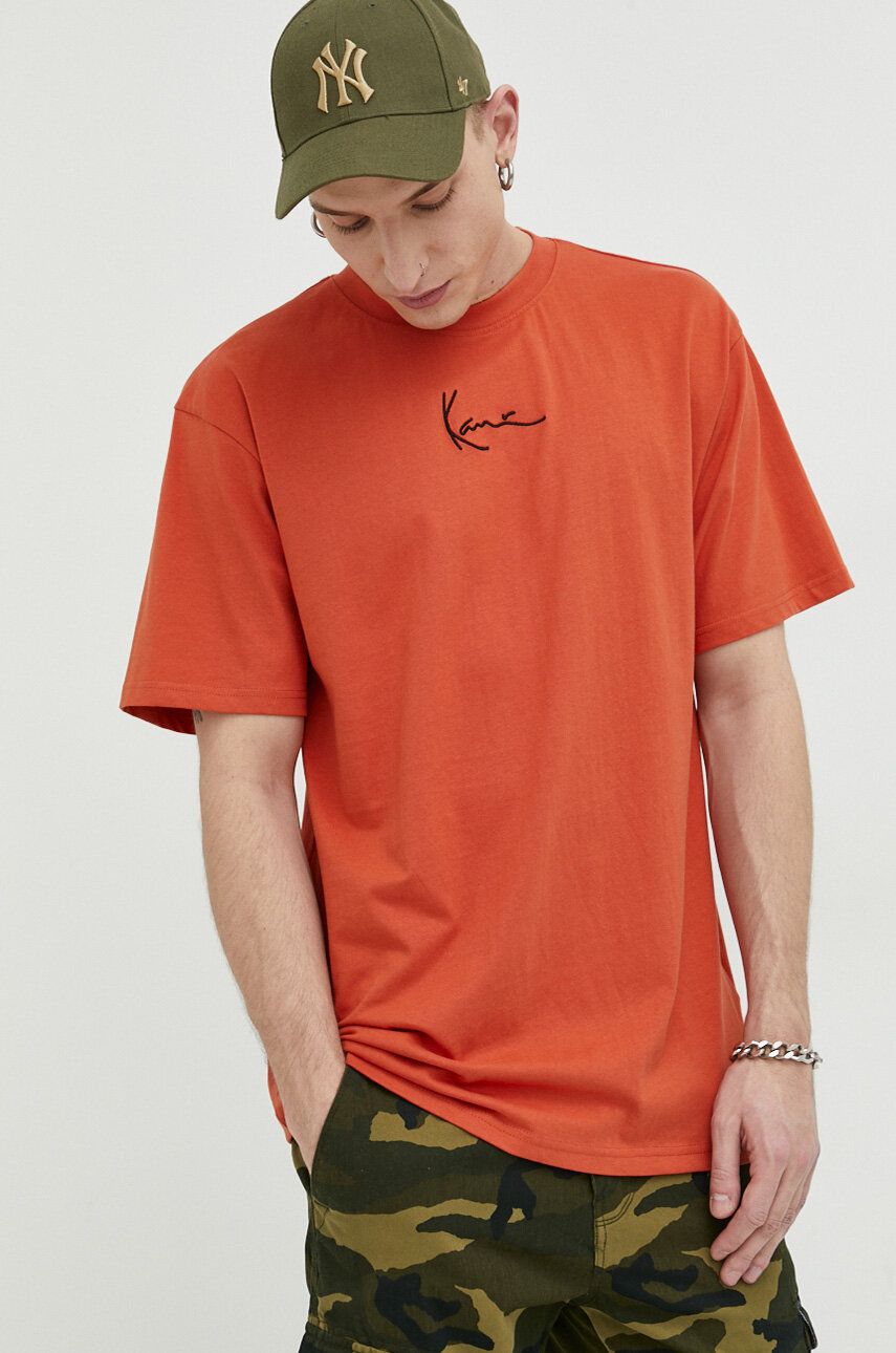 Тениска Karl Kani Tee Small Signature Essential Оранжево
 | 6037460, 0