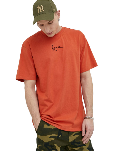 Тениска Karl Kani Tee Small Signature Essential Оранжево
 | 6037460