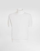 Dolce & Gabbana Short-Sleeved Cotton Turtleneck