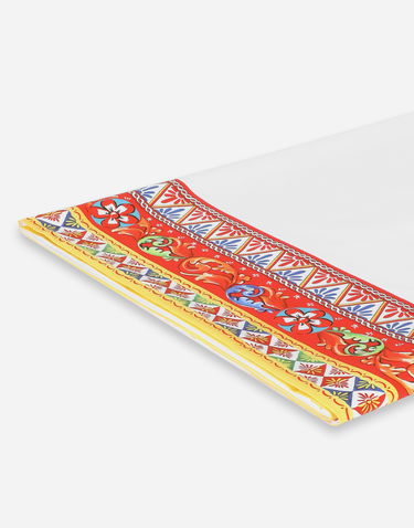 Аксесоари Dolce & Gabbana Dolce & Gabbana Cotton Sateen Flat Sheet Бяло | TCE047TCAKFUC123, 3