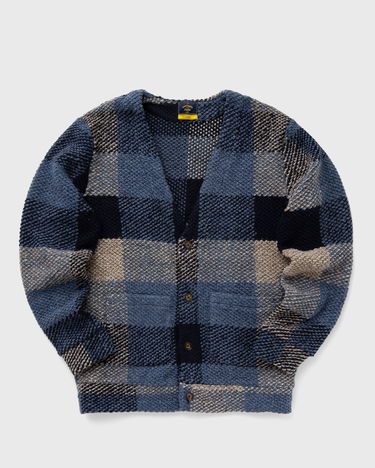 Пуловер Portuguese Flannel Flannel Cardigan Синьо | AW24.073.BLUE, 0
