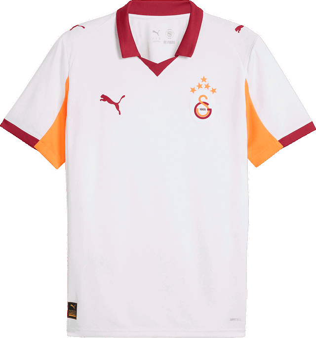 Galatasaray Away Football Jersey Replica w/o sponsor with Star 2025/26 DRYCELL