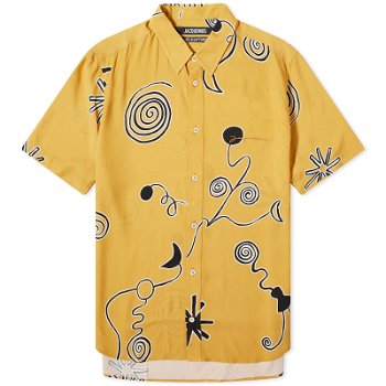 Jacquemus Melo Spiral Short Sleeve Shirt 24E245SH006-1002-7AW