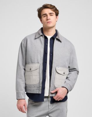 Яке Lee Regular Utility Jacket Size XXL Сиво | 112370527, 1