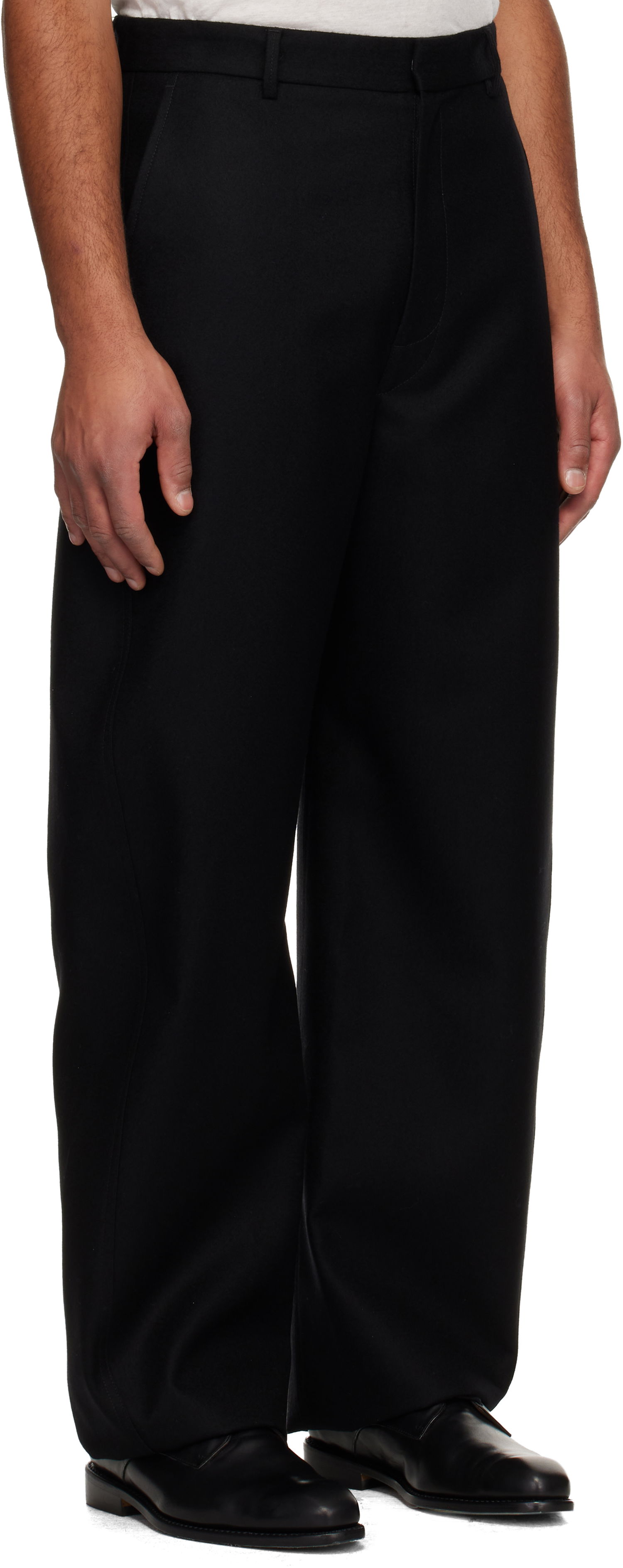 Панталони Givenchy Couture Seam Trousers Черно | BM51LY14XM001, 1