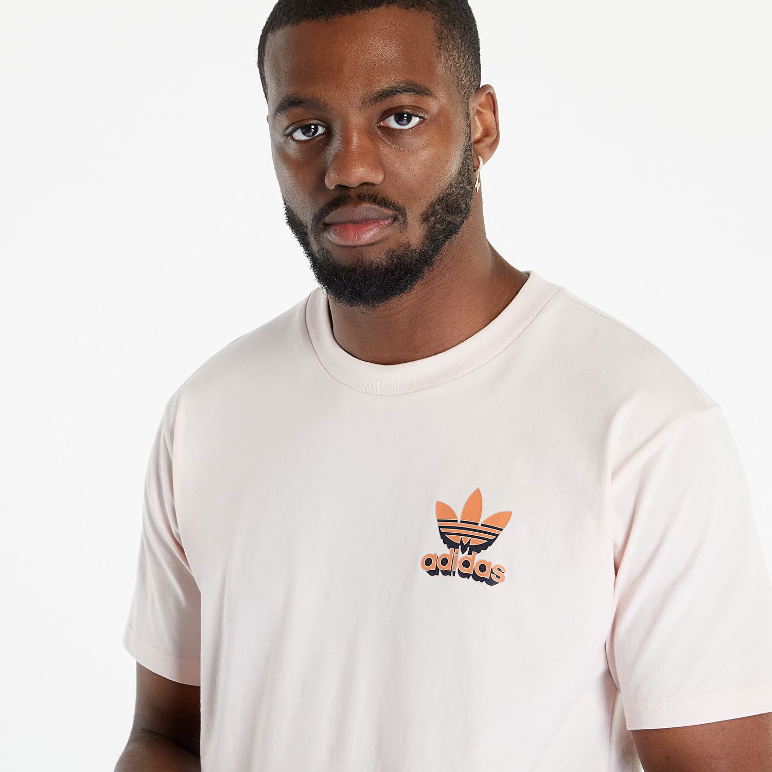 Тениска adidas Originals 3D Power Trefoil Tee Бяло | H52189, 1