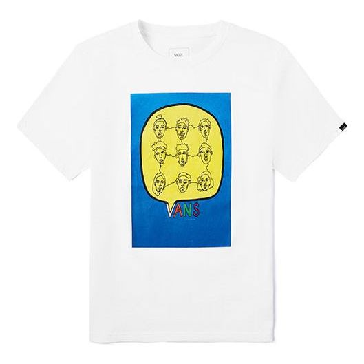 Тениска Vans Artist Crossover Series Graphic T-Shirt Бяло | VN0A4RATWHT, 0