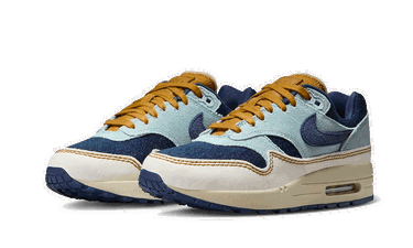 Кецове и обувки Nike Air Max 1 87 Denim "Aura" Синьо | FQ8900-440, 4