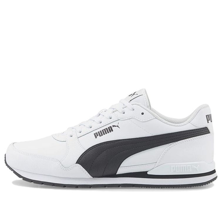 Кецове и обувки Puma ST Runner v3 Leather Бяло | 384855-09