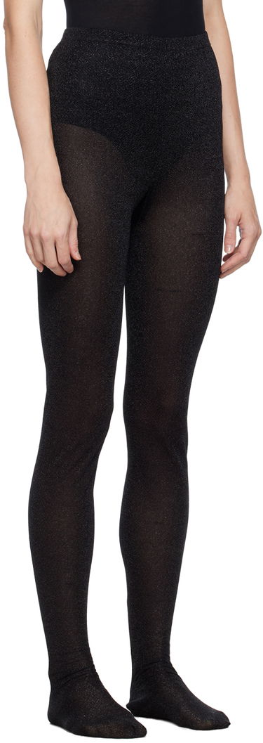 Чорапи Anna Sui Anna Sui Glittered Tights Черно | 723L90, 1
