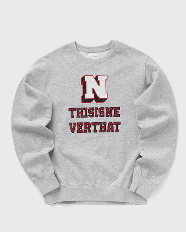 Суитчър thisisneverthat Cross Stitch Graphic Sweatshirt Сиво | TN251TSWCW04HGR, 1
