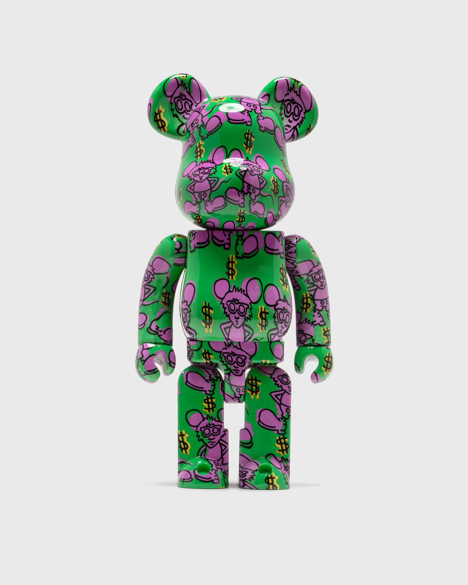 Колекционерско Medicom Toy MEDICOM BEARBRICK 1000% KEITH HARING #11 Зелено | MED1818, 0
