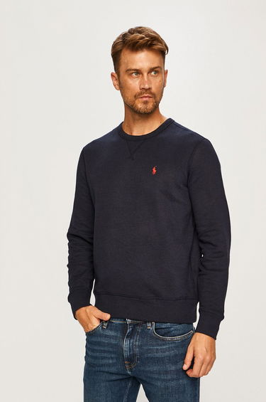 Суитчър Polo by Ralph Lauren Vintage Fleece Crew Sweat Тъмно синьо | 710766772003, 0