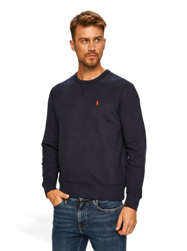 Суитчър Polo by Ralph Lauren Vintage Fleece Crew Sweat Тъмно синьо | 710766772003