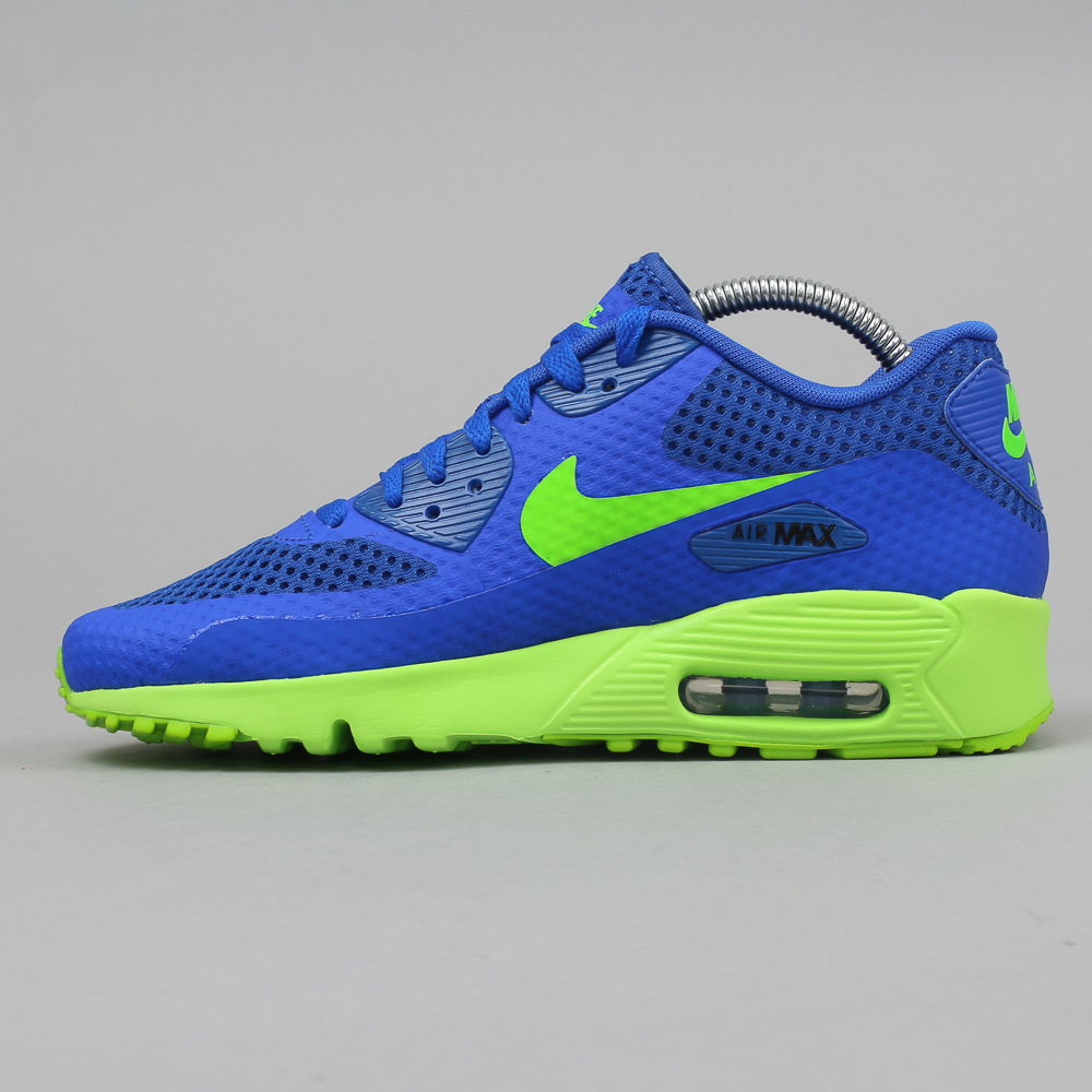 Кецове и обувки Nike Air Max 90 BR GS Синьо | 833475-400, 0