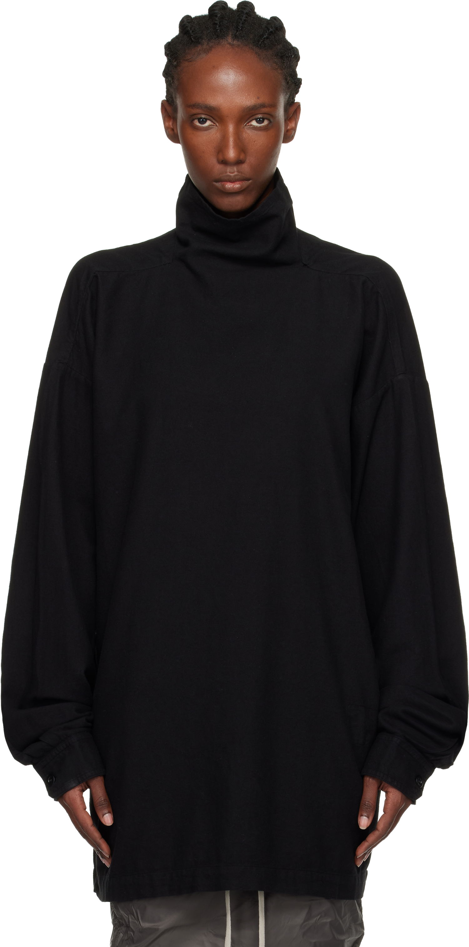 Пуловер Rick Owens DRKSHDW Concordians Jumbo Turtleneck Черно | DS02E7505 CFL, 0