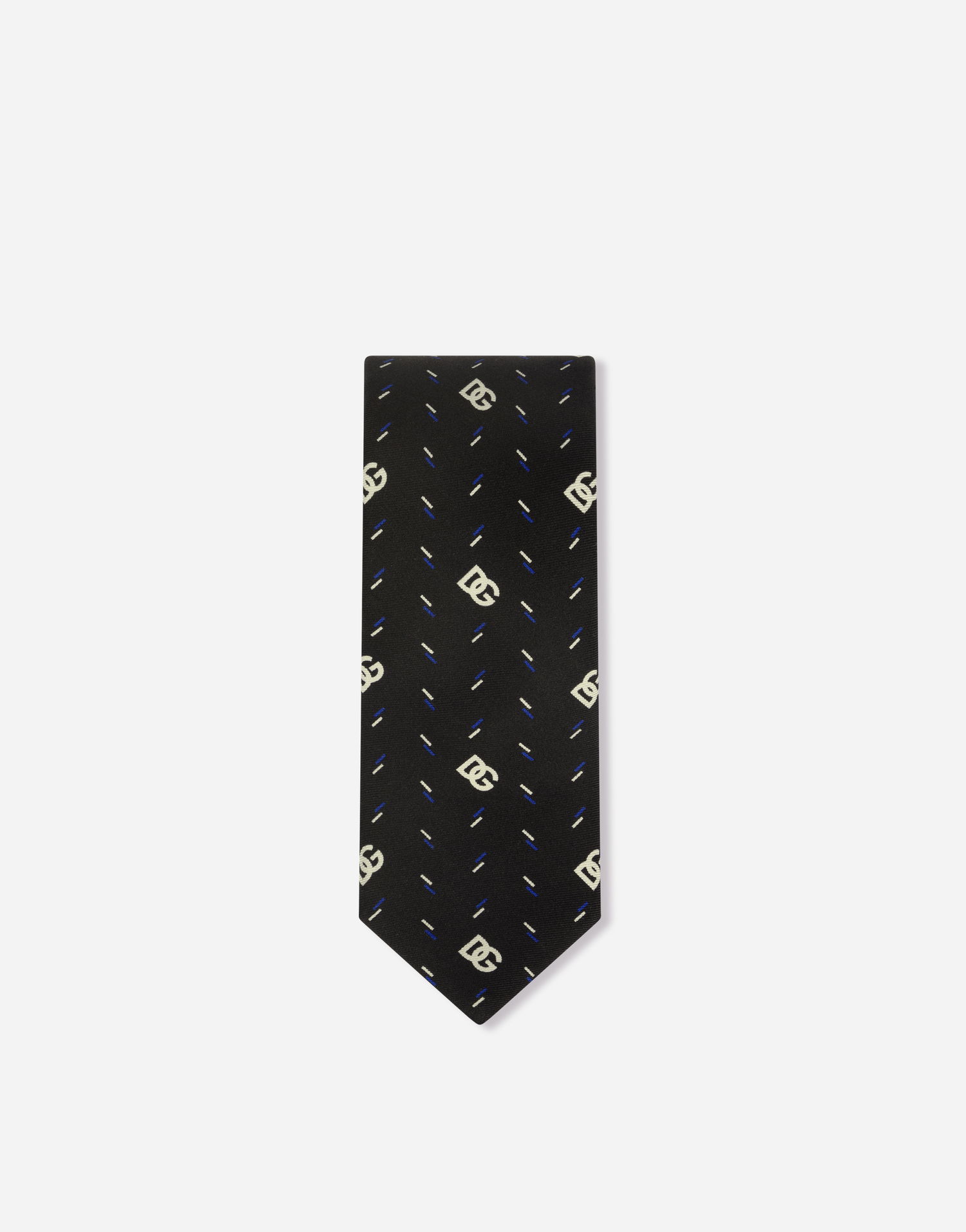 Аксесоари Dolce & Gabbana Dolce & Gabbana Logo Pattern Tie Черно | GT149EG0WPUX0800, 1