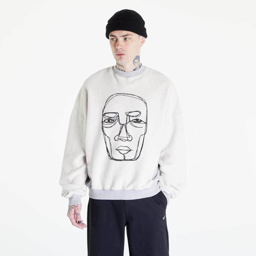 Суитчър PREACH Inside Out Cubism Face C GOTS Сиво | 206238 726, 0