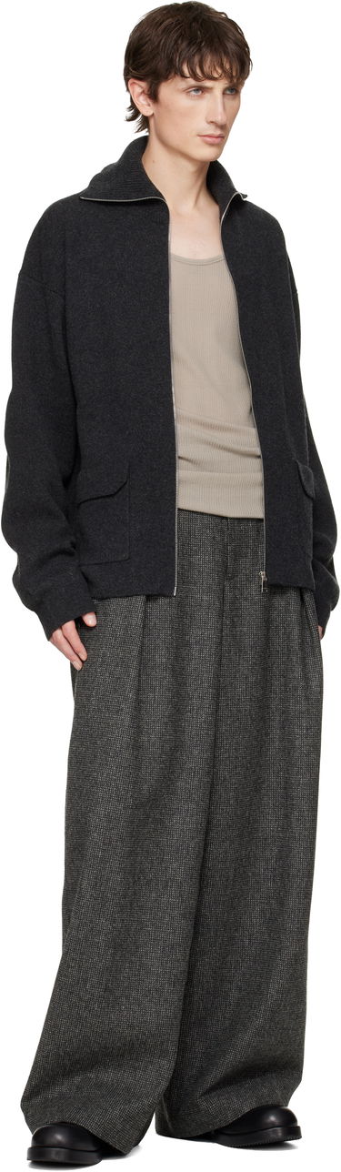 Пуловер LANVIN Cashmere Zip Cardigan Сиво | RM-PO0030-K077-H25, 3