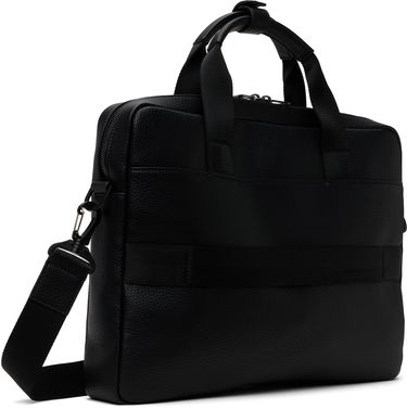 Раници и чанти BOSS Logo Hardware Faux-Leather Briefcase Черно | 50547428, 2