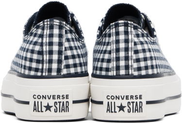 Кецове и обувки Converse Chuck Taylor All Star Lift Platform Gingham Тъмно синьо | A13664C, 0