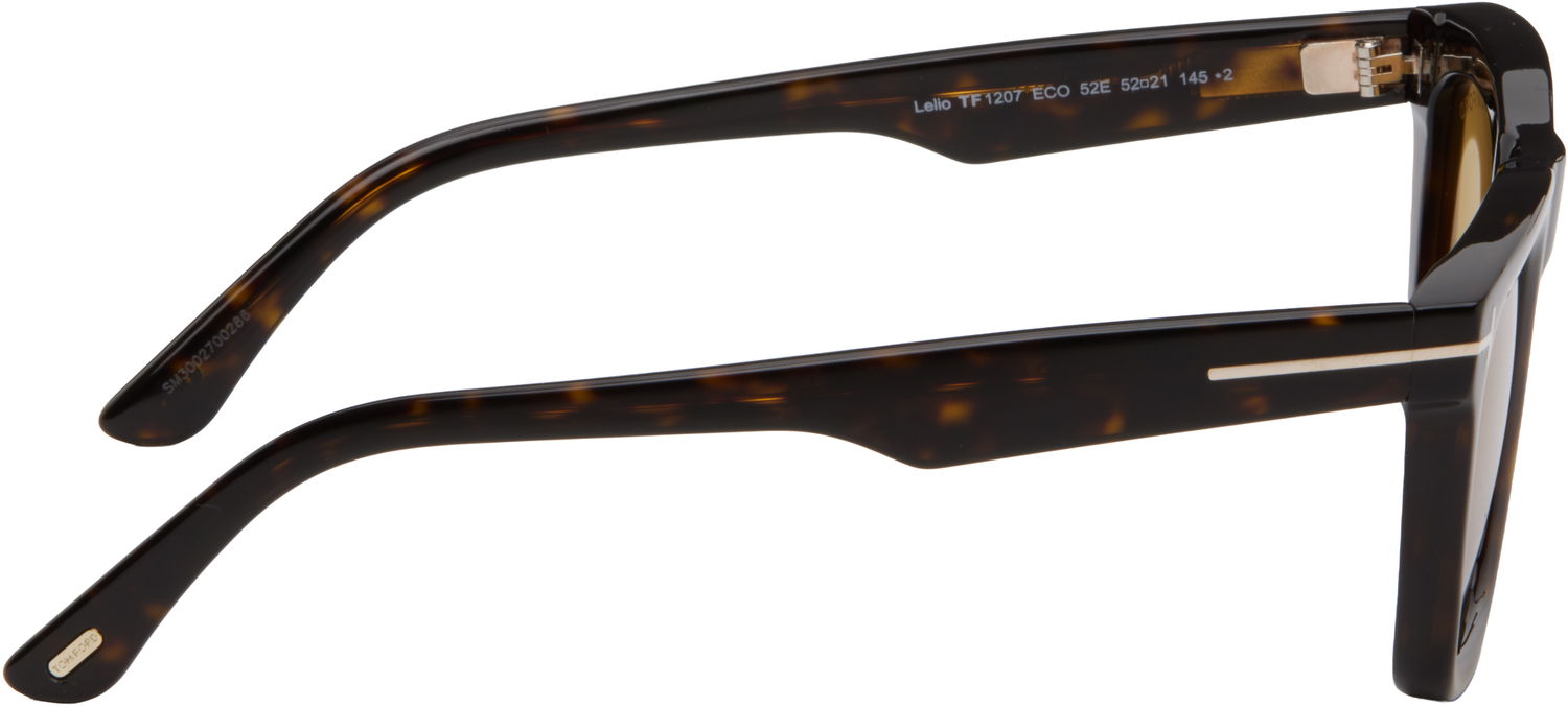 Слънчеви очила Tom Ford Lelio Sunglasses Кафяво | FT1207_5252E, 1