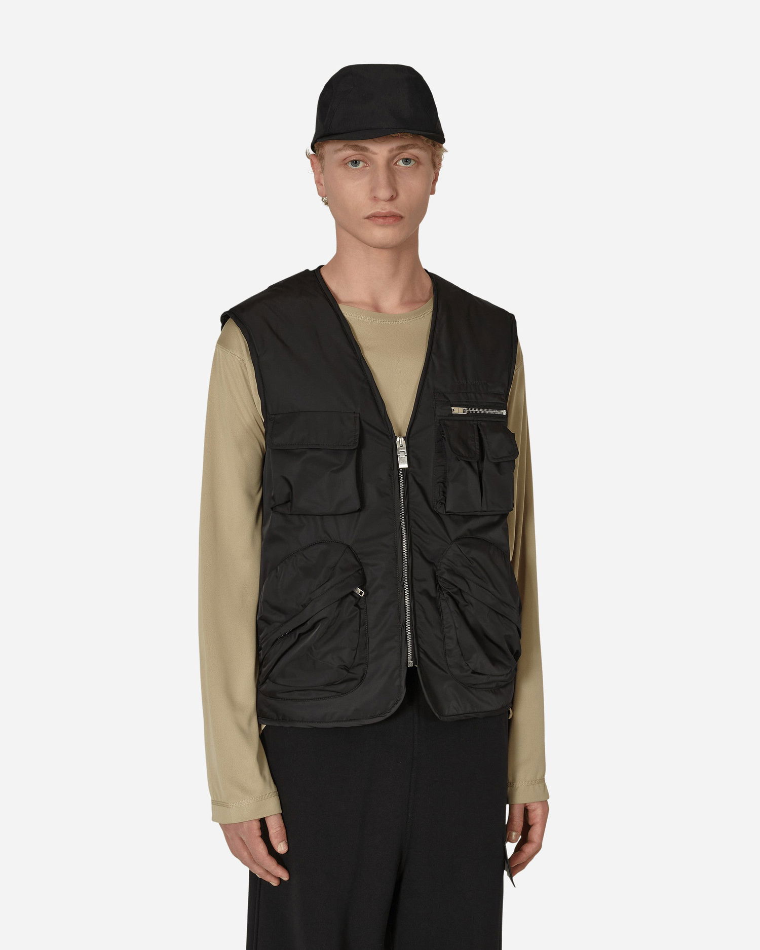 Жилетка Givenchy Multipockets Nylon Vest Черно | BM00Z613YT 001, 0