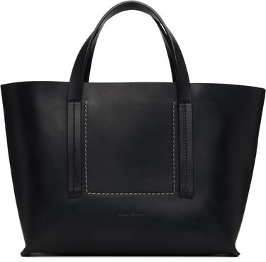 Голяма пазарска чанта Rick Owens Rick Owens Concordians Mini Shopper Tote Черно | RA02E0764 LGE, 0