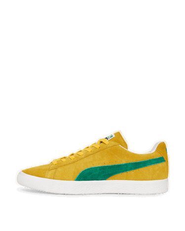 Кецове и обувки Puma Suede Vintage MIJ Sneakers Yellow Жълто | 380537-03, 3