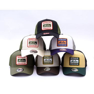 Шапка с козирка New Era New Era Patch Canvas 9FORTY Trucker Cap, One Size (56-59 cm) Бяло | 60603675, 3