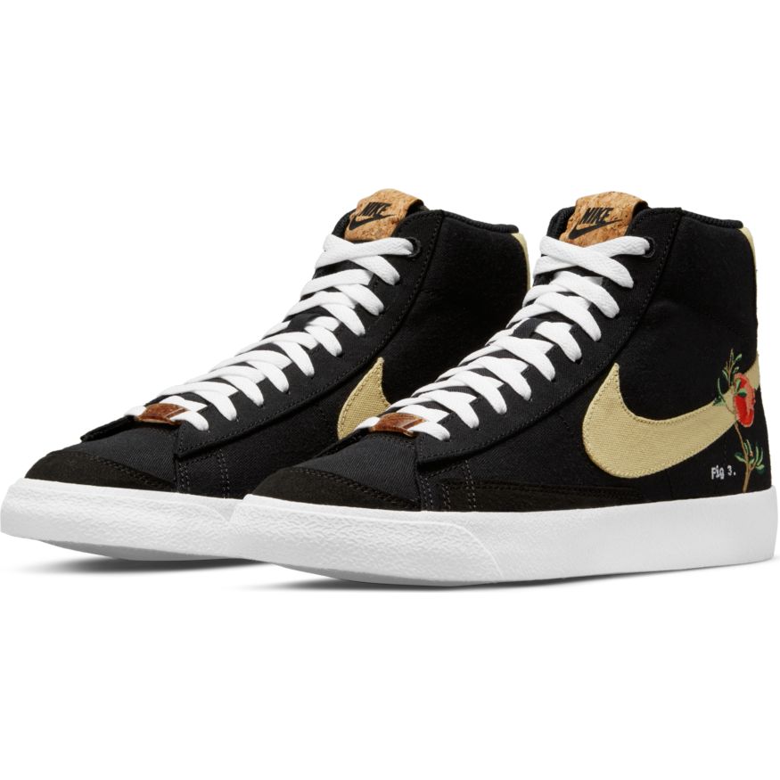 Кецове и обувки Nike Blazer Mid '77 "Pomegranate" Черно | CI1166-001, 1