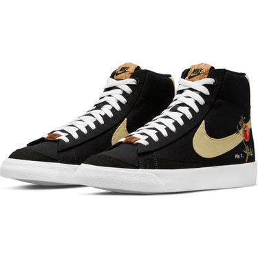 Кецове и обувки Nike Blazer Mid '77 "Pomegranate" Черно | CI1166-001, 1