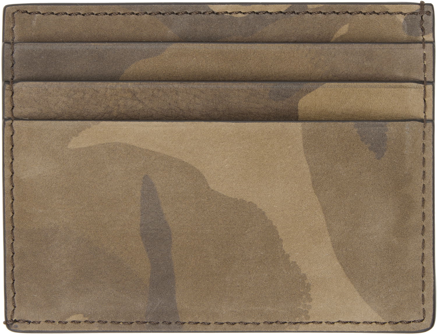 Портфейл Tom Ford Tom Ford T Line Nubuck Camo Card Holder Кафяво | Y0233-ICL113G, 1