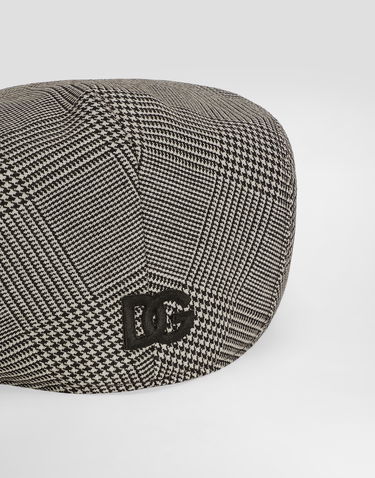 Шапка с козирка Dolce & Gabbana Virgin Wool Glen Plaid Flat Cap Многоцветен | GH587ZFQ2OVS8100, 2