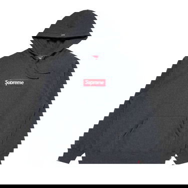 Суитчър Supreme Box Logo Hooded Sweatshirt "Charcoal" Черно | FW21SW35 CHARCOAL, 1