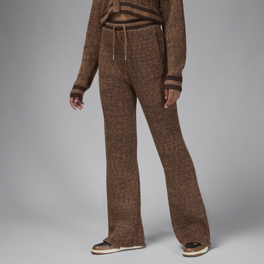 Спортни панталони Jordan Air Jordan Knitted Sweatpants Кафяво | FZ4201-223, 3