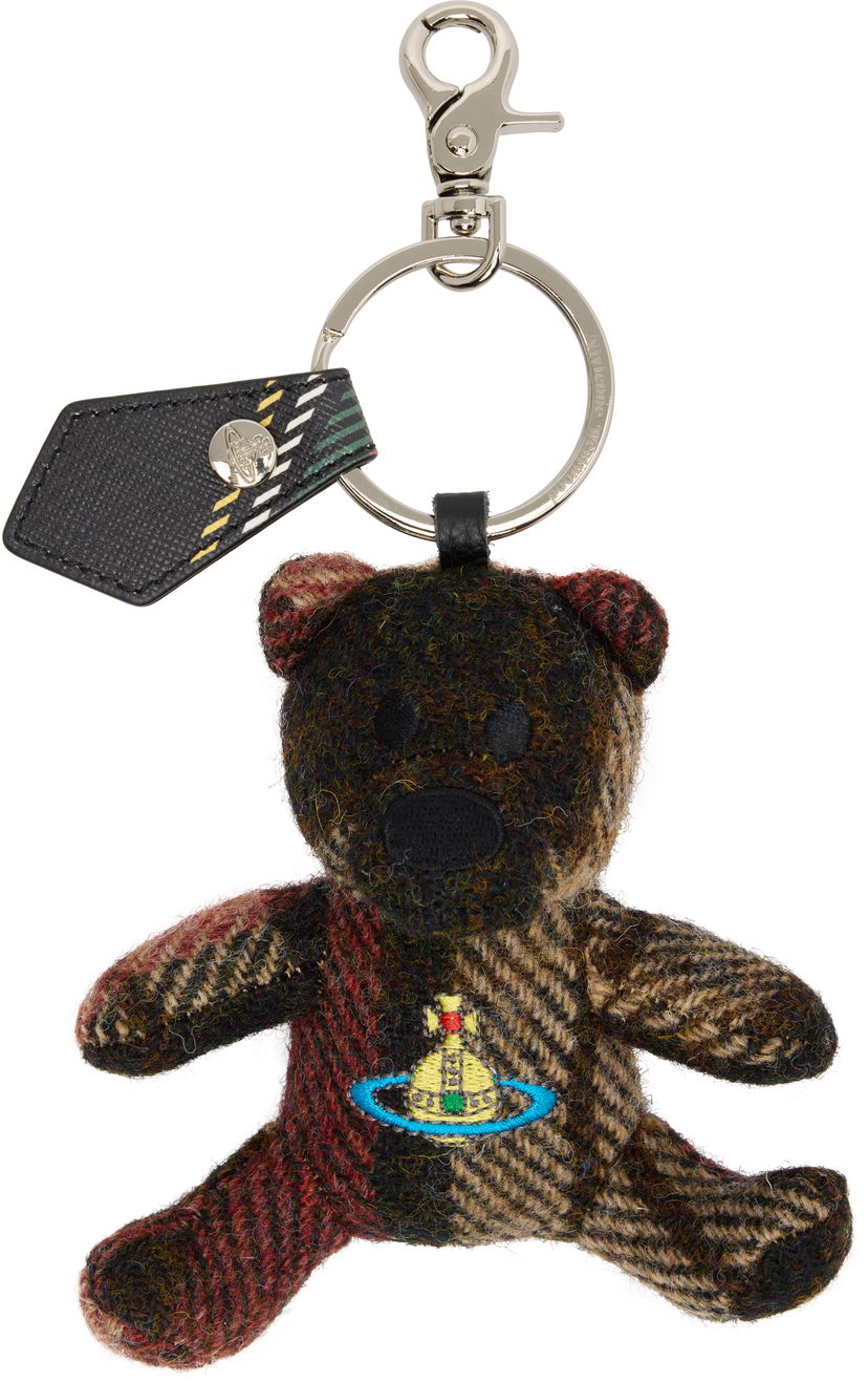 Ключодържатели Vivienne Westwood Vivienne Westwood Plaid Orb Teddy Bear Keychain Многоцветен | 82120005U-W018D-