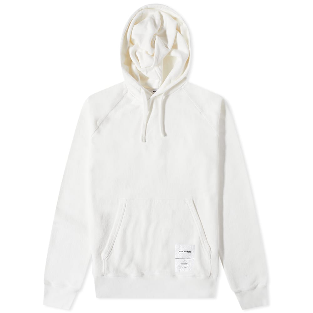 Суитчър NORSE PROJECTS Kristian Tab Series Popove Бяло | N20-1294-0957, 0